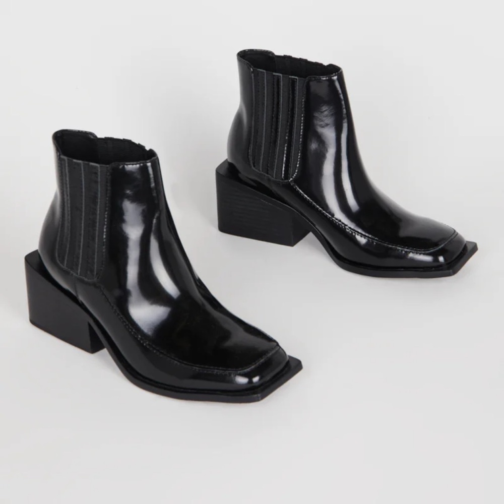 Intentionally Blank Upside Ankle Boot
